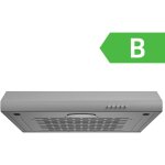 Firegas - hotte aspirante casquette visire 60cm 3 vitesses - vacuation et recyclage - classe b - filtre ...