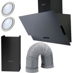 Hotte aspirante chemin�e berdsen bt - 211 60 cm noire