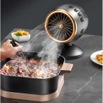 Hotte aspirante portable, avec support de r�glage pivotant � 360� aspiration puissante hotte aspirante ...