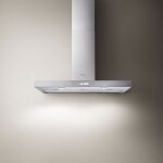 Elica - hotte cuisine murale spot plus inox 120 cm