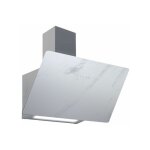 Hotte cuisine murale silverline strong c�ramique blanc marbr� 80 cm