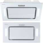 Hotte de cuisine sous meuble 52 cm blanche be - 52a