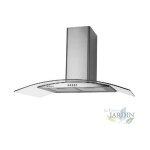Suinga ? hotte d�corative en acier inoxydable ? d�bit d'air 378, 3 m� / h ? niveau sonore 56 / 68 db ...