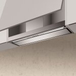 Baraldi - hotte profile incasso cm. 86 - inox - 700 m3 / h dry drop