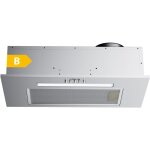 Hotte groupe filtrant 300 m / h 3 vitesses led eclairage encastrable cd5913ds - ciarra