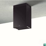 Hotte ginza isola cm. 60x40 ? noir - 800 m3 / h