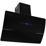 Hotte murale acier inoxydable 756 m� / h 90 cm noir vidaxl