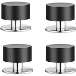 Houhence - lot de 4 but�es de porte en caoutchouc, but�es de porte auto - adh�sives 3m pour plinthes, ...