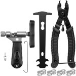 Houhence - derive chaine velo, pince chaine velo pour 6 7 8 9 10 11 vitesses, 4 en 1 attache rapide chaine ...