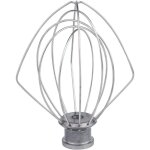 Fouet en fil d'acier inoxydable compatible avec kitchenaid k45ww wp9704329 ksm150 ksm160 k45 ksm90 accessoire ...