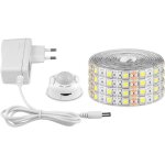 Ruban led avec d�tecteur de mouvements, bande led flexible autocollante, �tanche ip65 avec alimentation ...