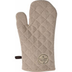 Gant de cuisine endo, coton, manche en cuir cologique