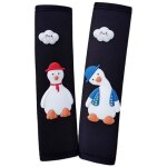 Housse de ceinture de scurit - non spcifi - taille unique - 2 pices - nylon - noir noir noir housse de ...