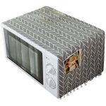 Housse micro - ondes - 1 housse, housse anti - poussi�re pour four micro - ondes �lectrique d�coration ...