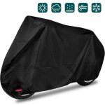 Housse de moto protection uv imperm�able coupe - vent pluie neige anti - poussi�re ext�rieur xxl 245x105x125cm ...