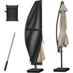 Housse parasol deporte, housse de parasol de 2 � 4 m en porte - � - faux avec tige, housse protection ...