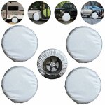 Zvd - housses pneus 4 pcs Étanches universelles - protection solaire - 24 - 26 pouces Zvd - housses pneus 4 pcs Étanches universelles - protection solaire - 24 - 26 pouces