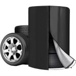 Housses pneus auto, 85 x 120 cm sac pneu voiture, couverture de pneu universelle pour 4, imperm�able ...