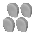 Housse de pneu de secours universelle 4 pices 420dl oxford tissu protection contre les intempries et ...