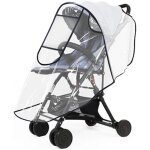Housse de poussette universelle transparente pour b�b�, imperm�able et r�sistante aux intemp�ries