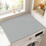 Housse de protection pour machine � laver top 60 x 60 cm gris tapis de dessus de machine laver antid�rapant ...
