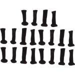 Housse de protection pour pieds de table, 20 pi�ces, feutre �pais en silicone, pour meubles, pieds de ...