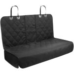 Housse de protection pour siège arrière de voiture noir pour chien, animal de compagnie, enfant, passagers ... Housse de protection pour siège arrière de voiture noir pour chien, animal de compagnie, enfant, passagers ...