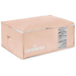 Housse de rangement sous vide xxl - compactor - 65 x 45 x h. 27 cm - rose