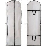 Housse de robe de marie, 2 pices, sac de rangement pour vtements, pliable, rsistant  l'humidit ...