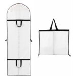 Housse robe de mari�e 60x180cm housse vetement longue pour mari�e et robe de demoiselle d'honneur anti ...