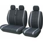 Housse siege voiture couvre universal fit la plupart des camions camionnette bus si�ge avant 1 + 2 (3 ...
