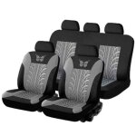 Housse siege voiture , ensemble de housses de si�ge auto universelle , couvre sieges pour avant et arri�re ...