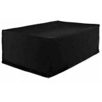 Housse pour table de jardin 120 x 120 x 74cm, housse de protection b�che imperm�able pour meubles jardin ...
