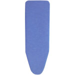 Housse de table � repasser en molleton 120x42cm, �paisseur 4mm, en coton bleu