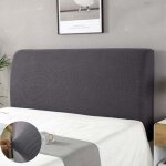 Housse tete de lit, housse de protection de t�te de lit housse de t�te de lit lavable anti - poussi�re ...