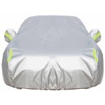 Housse de voiture ext�rieure 190t housse de protection imperm�able � l'eau, compartiment ouvert, doublure ...