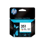 Hp 351 cartouche d'encre trois couleurs authentique (cb337ee) pour hp photosmart c4380 / c4472 / c4580 ...