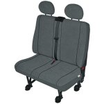 Hp autozubehör - 22417 protège - siège double 4 pièces polyester gris double siège Hp autozubehör - 22417 protège - siège double 4 pièces polyester gris double siège