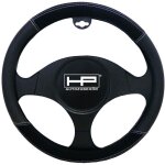 Hp autozubeh�r couvre - volant (� x h) 39 cm x 4 cm velours, cuir synth�tique noir 37 - 39 cm c302182 ...