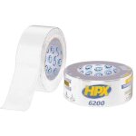 Hpx - ruban toile adh�sif - blanc 48mm x 25m