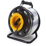 Hq - power guirlande lumineuse led flexible sur enrouleur, �clairage de s�curit� pour professionnels, ...