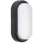Hublot led oblong noir, 1500 lumens, cct, blanc chaud, blanc neutre, blanc froid