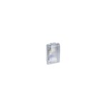 Hublot rectangulaire �tanche plexo avec diffuseur clair pour lampe e27 legrand 062400