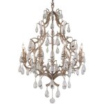 Hudson valley lighting - amadeus lustre à 8 lumières vienne bronze, verre Hudson valley lighting - amadeus lustre à 8 lumières vienne bronze, verre