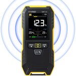 Humidim�tre � bois sans contact rechargeable wmt - 10 am�lior� avec lampe de poche pour bois, bois de ...