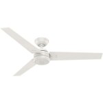 Hunter fans - ventilateur de plafond protos blanc 132 cm