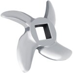 Hurrise hachoir � couteaux, accessoire de hachoir � viande de 0, 4 pouce d'�paisseur, broyeur / � viande ...