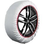 Chaussette neige textile - xxl blanc