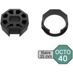 Kit adaptateur pour moteur de volet roulant filaire ø 35 mm dans tube octo ø 40 mm Kit adaptateur pour moteur de volet roulant filaire ø 35 mm dans tube octo ø 40 mm