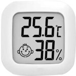 Hygrom�tre num�rique haute pr�cision 2 pi�ces, moniteur de temp�rature et jauge de confort hygrom�tre ...